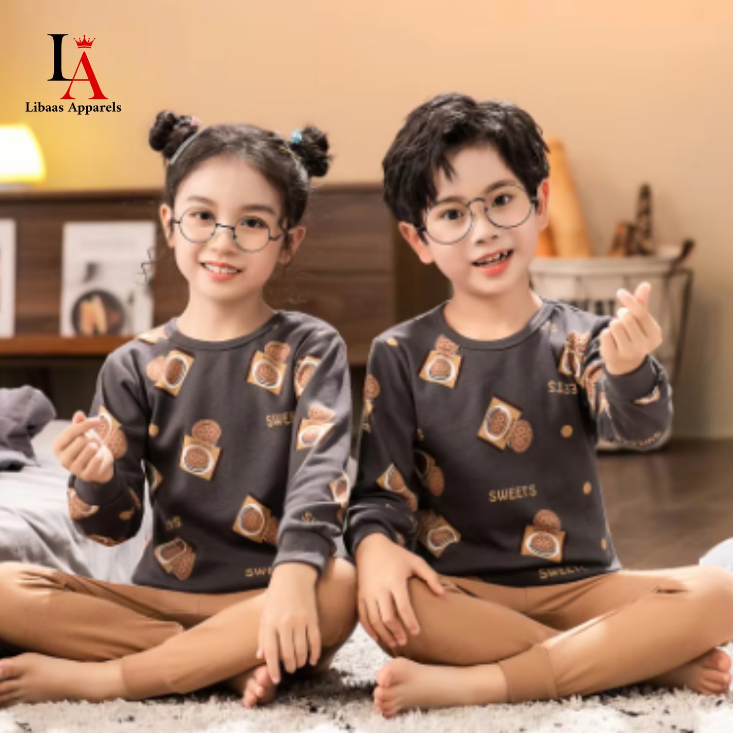 Sweet Candies Printed Kids Wear (Each)