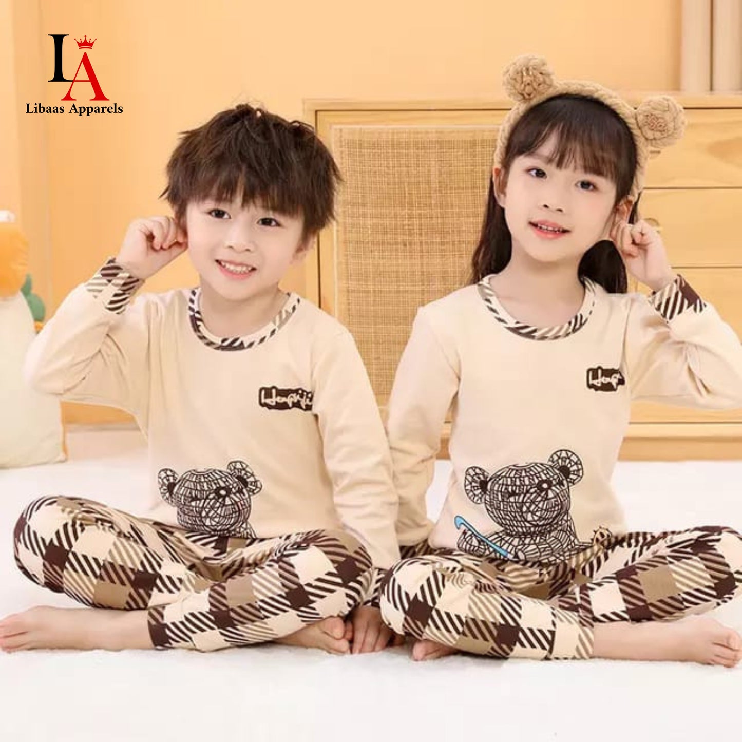 Hokey Bear Printed Kids Wear (Each)