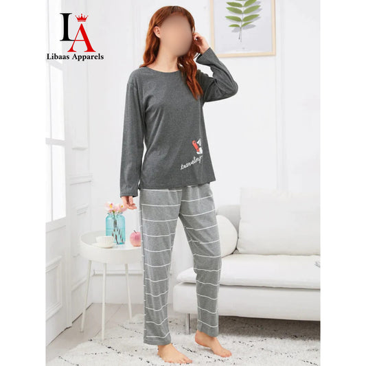 Traveling Printed Night Suit