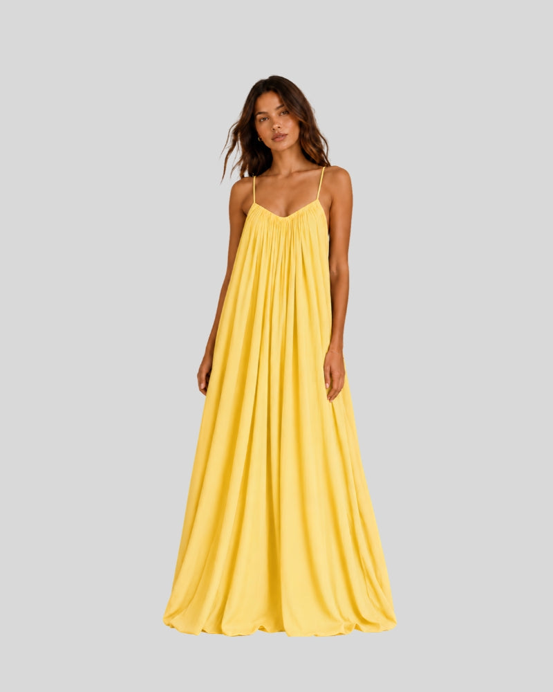Back Flow Night Suit ( Yellow )