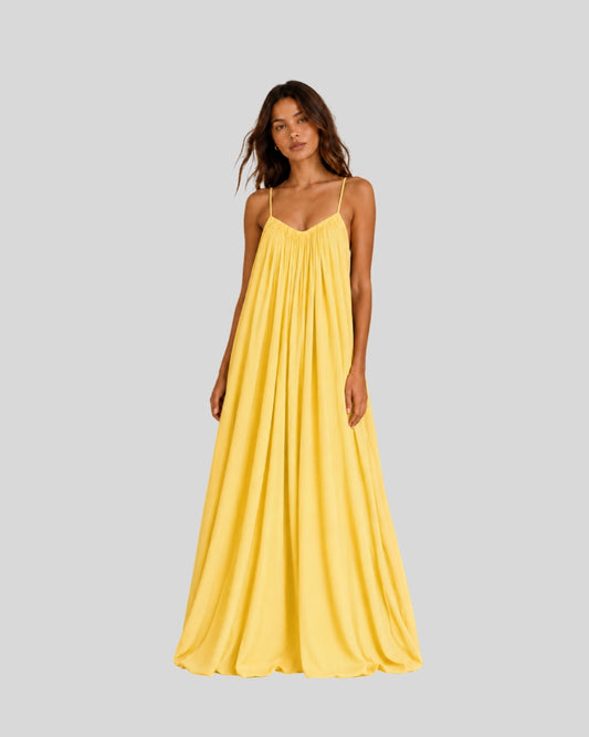 Back Flow Night Suit ( Yellow )
