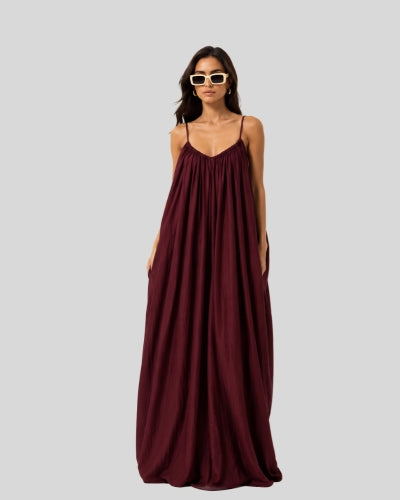 Back Flow Night Suit ( Maroon )