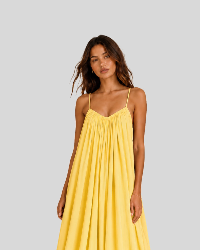Back Flow Night Suit ( Yellow )