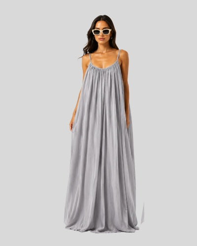 Back Flow Night Suit ( Silver Grey )