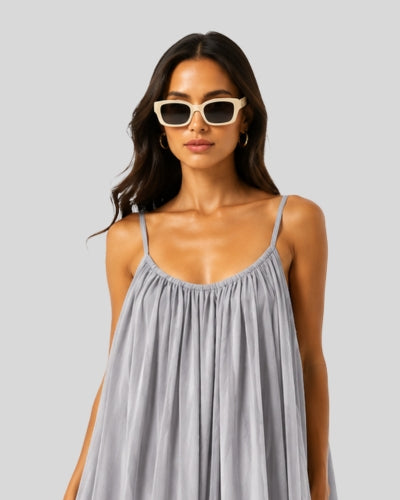 Back Flow Night Suit ( Silver Grey )