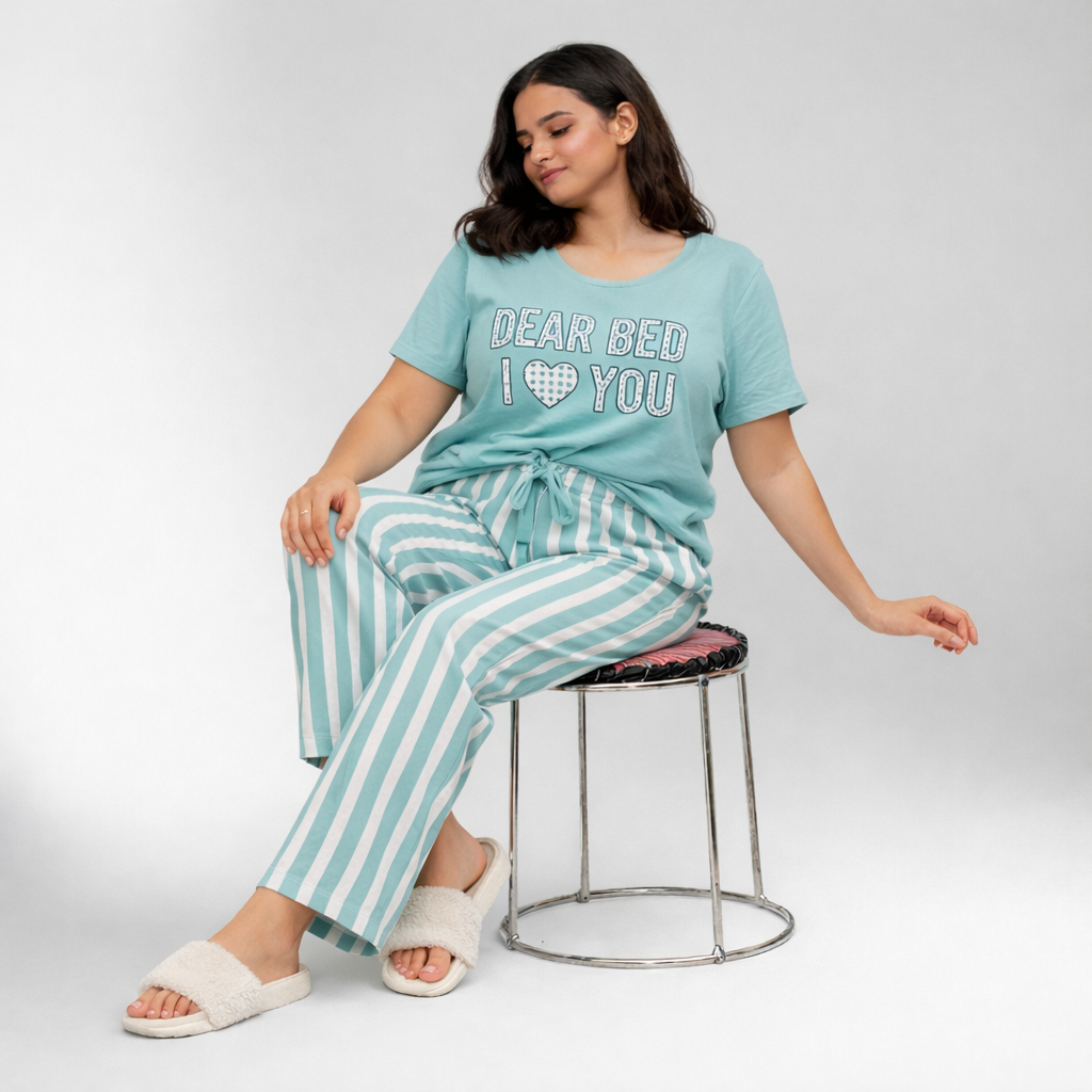 Dear Bed Printed Night suit