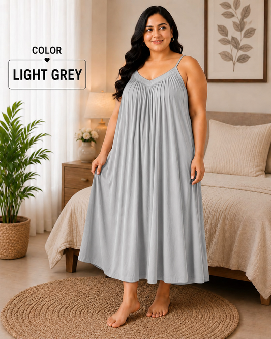 Back Flow Night Suit ( Silver Grey )